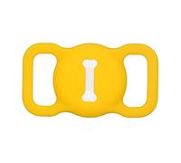 TENYELE Round Protective Case Hollow Silicone Pet Dog Collar Holder For Anti-lost Keychain Cover Accessories For Kids For Pet Silicone For Dog Collar