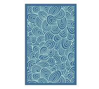 TENYELE Washable Silkscreen Print Kit Reusable Silk Screen Stencils Transfer Mesh-Stencil For Painting On Clay Jewelry Decor Reusable-mesh Transfers Stencils Silk Screen For Bags Jewelry Decor