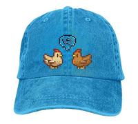 TENZKUIH Summer Cap Sun Visor Unhappy Chickens Hip Hop Caps Game Abigail Sebastian Cowboy Hat Peaked Hats