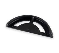 Teobase Orbital Sander Wall Holder for 125mm (5") / 150mm (6”) Sanders - Secure Storage - Fits Festool, Mirka & Similar Sanders (Black, 150mm (6"))