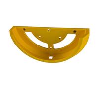 Teobase Orbital Sander Wall Holder for 125mm (5") / 150mm (6”) Sanders - Supports Interface Pads Up to 15mm Thick - Compatible with Festool, Mirka, and Similar Sanders (Yellow, 150mm (6"))