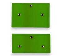 Teobase Systainer Adapter Set - 2 Adapters for Mounting Teobase Orbital Sander Holder to Systainer - Compatible with Festool, Mirka & Similar Systainers (Green)