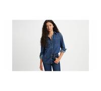 Levi's Teodora Western Shirt - Air Space 5 - Blue, Blue, Size Xs, Women Blue
