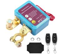 Teodute Kill Switch for Car, Remote Battery Disconnect Switch 12V 240A, Battery Isolator Switch for Cars RVs ATVs Trucks and Boat