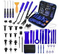 Teokantz 350 PCS Car Trim Removal Tool Kit, Trim Tools Automotive Auto Clip Pliers Plastic Pry Tool for Door Panel/Radio/Dashboard/Stereo/Terminal Removal/Car Panel Removal Tools Kit (Blue)