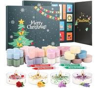 Teokantz Candle Advent Calendar 2025 Women, 22 Scented Candles Tealight with 4 Merry Christmas Candles, Tealight Advent Calendar 2025, Thoughtful Christmas Candle Gift for Mom, Wife, Girlfriend