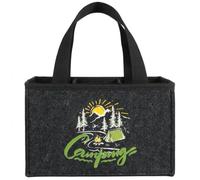 teokyat Beer Bottle Carrier 6 Bottles - Camp Camping Motorhome Caravan Gadgets Decoration, Funny Men's Gifts Beer Gifts for Men, Men's Handbag for Camping Gift