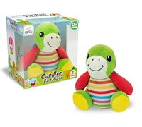 Teorema Giocattoli, Newborn Turtle Musical Box Soft Plush Toy 0+ Months with Cute Lullaby for Kids Music Game for Cradle and Stroller Gift Idea for Birth