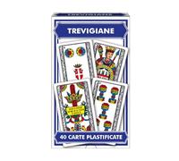 Teorema Trevisane Deck of Cards (Italy), consisting of 40 Regional Playing Cards Plasticized