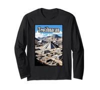 Teotihuacan Ancient City Long Sleeve T-Shirt