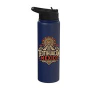 Teotihuacan México Pyramids Stainless Steel Insulated Water Bottle