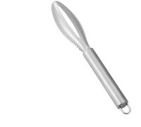 TEOZBLU Fish Scaler Stainless Steel, Fish Scaler Remover, Fish Scale Remover, Quick Removal, Fish Cleaning Peeler, Fish Scaler, Sawtooth Scaler for Fish Tool for Kitchen