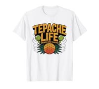 Tepache Life Pineapple Crest Craft Fermentation Brewer T-Shirt