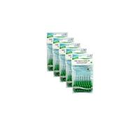 TePe 118260B Plastic Original Interdental Brush, 0.8 mm, Size 5, Green, Total 40, Pack of 5