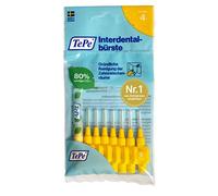Tepe Angle Interdental Brush Size 4 Yellow 0.7 mm 6 Pcs