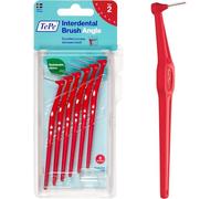 TePe Angle Interdental Brushes 0.5 mm Pack of 6 Red