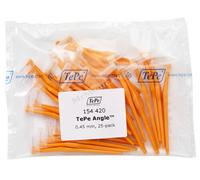 TePe Angle Orange 0.45mm Interdental Brush - Pack of 25 Brushes
