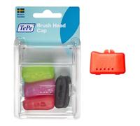 TePe Brush Head Cap, 4pcs