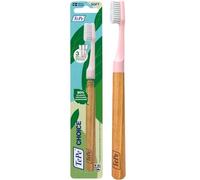 TePe Choice Toothbrush, Soft, Pink, 1pc Wooden Handle