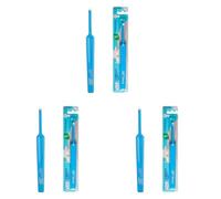 TePe Compact Tuft, 1pc, Precision Cleaning of Hard-to-Reach Areas, Single tuft-Brush, Optimal for Cleaning of implants and Braces (Pack of 3)