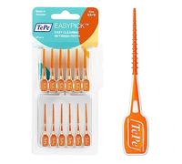 TePe EasyPick Toothpicks, Orange, ISO XS-S, 36pcs, Travel Case Included