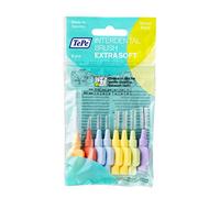 TePe Extra Soft interdental brushes - Gentle cleaning of interdental spaces - 2 x 8 brushes of various diameters - One color per diameter