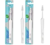 TEPE Gentle Care Post Surgical Toothbrush for Use After Oral Surgery/Soft Brush for Sensitive Tissue / 1 X Gentle Care Brush (Pack of 2)
