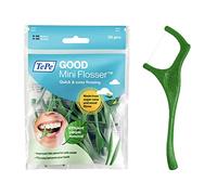 TePe Good Mini Flosser, Green, 36pcs, flossers for Teeth, efficient Dental Plaque Removal Tool for Easy Cleaning Between Teeth, for Narrow Gaps