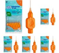 TePe Interdental Brush, 0.45 mm, Orange, 8 Pieces (Pack of 5)