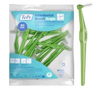 TePe Interdental Brush Angle, Green, 0.8mm/ISO 5, 20pcs