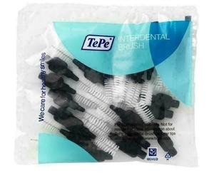 TePe Interdental Brush Brushes 1.50 mm Bulk Pack of 25 Genuine Original - BLACK