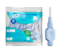 TePe Interdental Brush, Extra Soft, Blue, 0.6mm/ISO 3, 20pcs, Plaque Removal, efficient Clean Between The Teeth, Tooth Floss, for Small Gaps