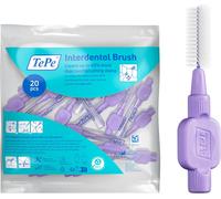 TePe Interdental Brush, Extra Soft, Purple, 1.1mm/ISO 6, 20pcs