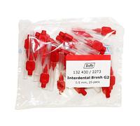 Tepe Interdental Brush G2 0.5mm Red x 25 Brushes in One Pack