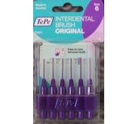 TePe Interdental Brush Purple 01.1 mm 6 Pieces ISO 6 3 Packs Tepe ID Apple