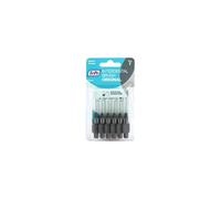 Tepe interdental brushes in blister pack, 1.3 mm, grey, Pack of 3 x 6 pieces