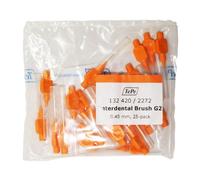 TePe Orange 0.45mm Interdental Brush - Pack of 25 Brushes