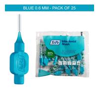 TePe Interdental Brush Original 0.6mm 25 Piece - Blue - 16986