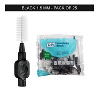 TePe Interdental Brushes Original Black 1.5 mm Pack of 25