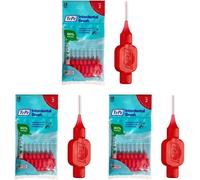 TEPE Interdental Brushes Red Original (0.5mm) / Simple and Effective Cleaning o