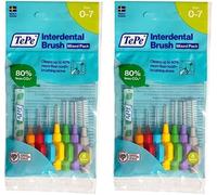 Tepe Interdental Brushes | Type: Original | Mixed Pack | Size 0-7 (0.4-1.3Mm) |
