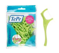 TePe Mini Flosser, 36pcs | Effective dental plaque removal tool for easy cleaning between teeth, for Narrow gaps