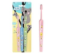 TePe Mini Toothbrush, Extra Soft, Assorted Colours, 3pcs