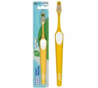 TEPE Nova Medium Toothbrush for simple and easy access to the back teeth / 1 x Nova Medium brush, Assorted colors