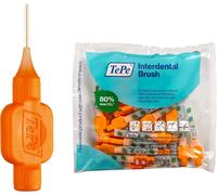 TePe Angle Orange 0.45mm Interdental Brush - Pack of 25 Brushes