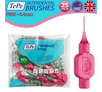 TePe Interdental Brush Regular Pink - 0.40mm XXXX-Fine - Pack Of 25