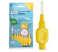 TePe Original Yellow Interdental Brush (ISO Size 4 0.7 mm)/For easy and thorough cleaning of interdental spaces/ 1 interdental bru