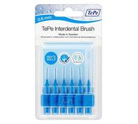 TePe Pack of 6 Blister Interdental Brushes Blue 0.6 mm Batch of 3