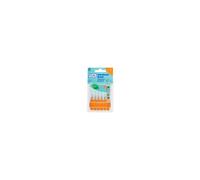 TePe Pack of 6 Blister Interdental Brushes, Orange, 0.45 mm