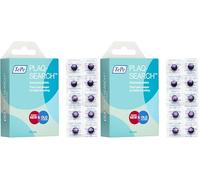 TePe PlaqSearch, 20 Tablets, disclosing Product for Simple self-Check Identification of Plaque, Two-Tone Colour Indicators (Pack of 2)